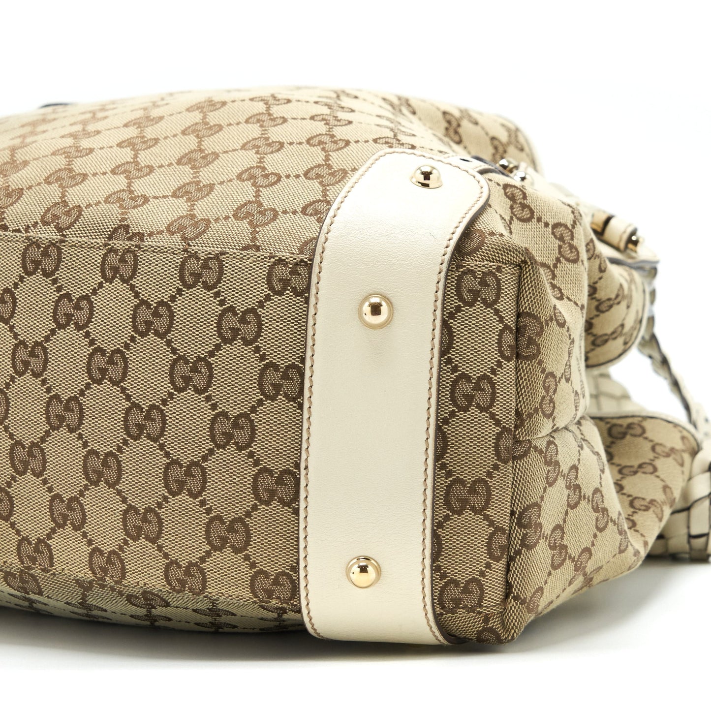 Gucci Tote Bag Canvas GG Supreme SHW