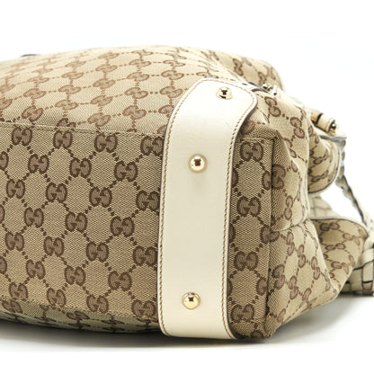 Gucci Tote Bag Canvas GG Supreme SHW