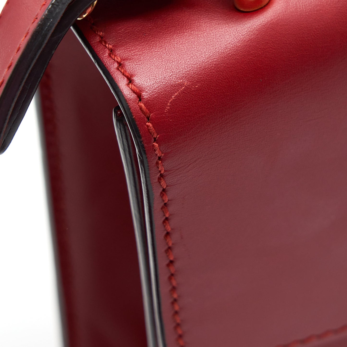 Gucci Small Sylvie Shoulder Bag Red