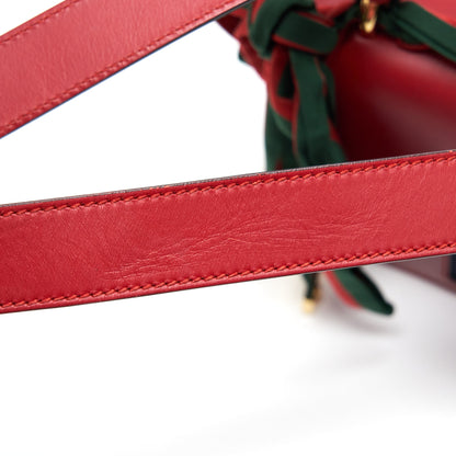 Gucci Small Sylvie Shoulder Bag Red