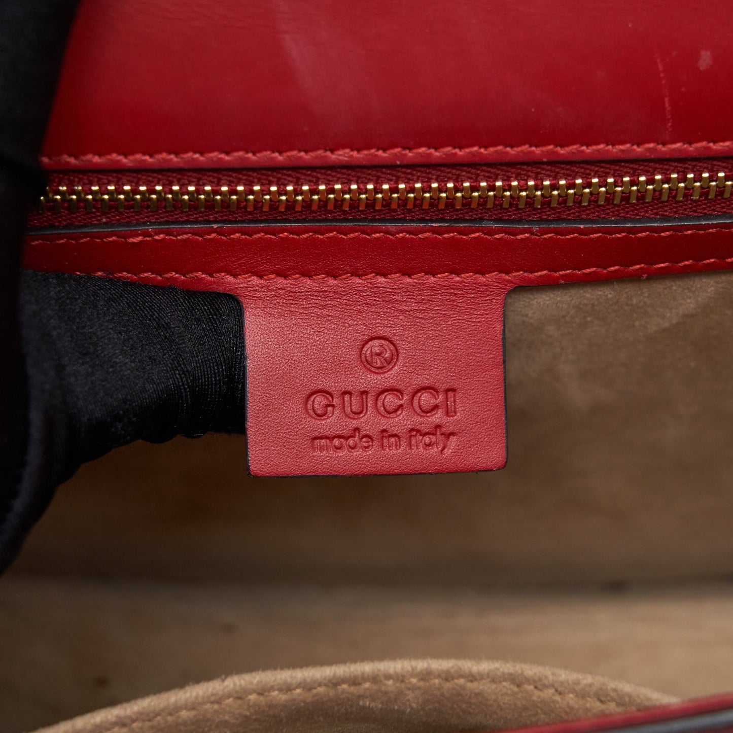 Gucci Small Sylvie Shoulder Bag Red