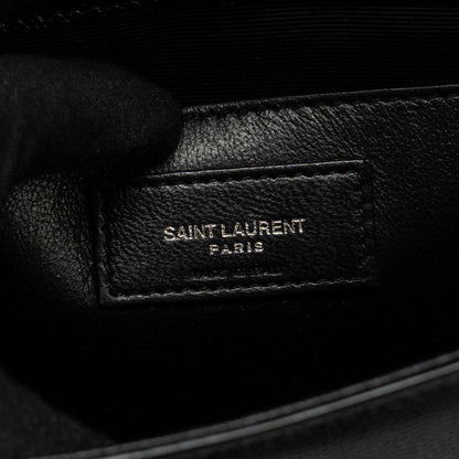 SAINT LAURENT /YSL Kate Medium Chain Bag With Tassel Calfskin Black SHW