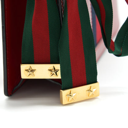 Gucci Small Sylvie Shoulder Bag Red
