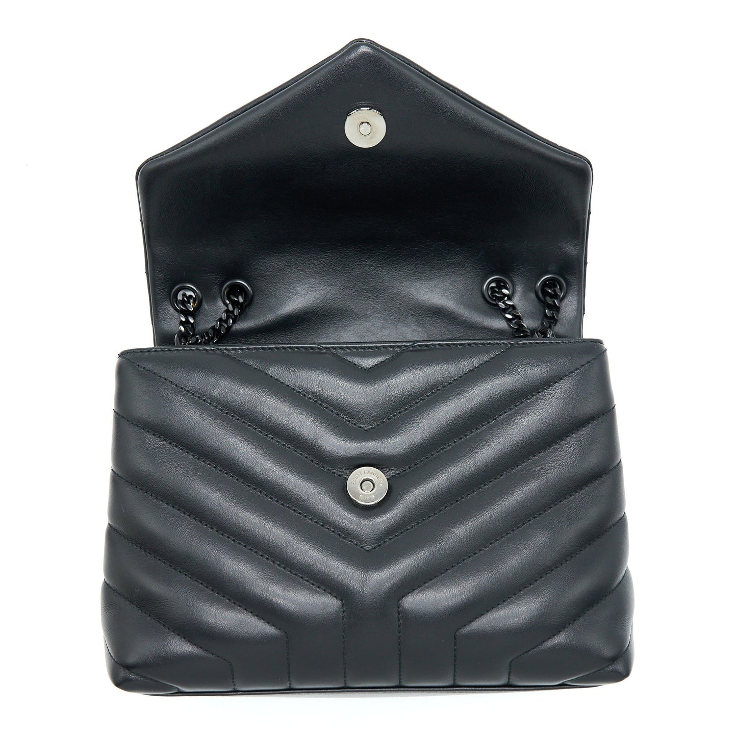 Saint Laurent/ YSL Loulou Bag Black With Black Hardware