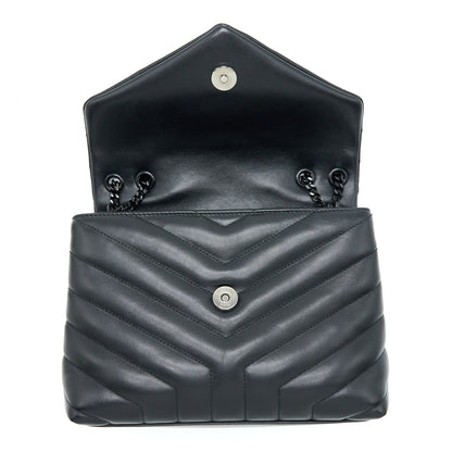 Saint Laurent/ YSL Loulou Bag Black With Black Hardware