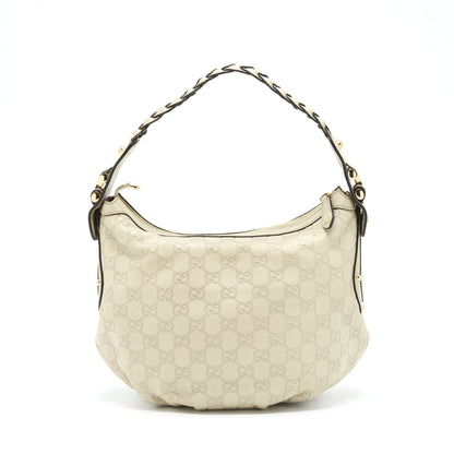 Gucci GG supreme Print Bag Light Grey