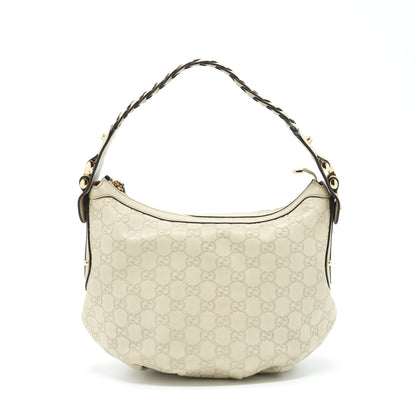 Gucci GG supreme Print Bag Light Grey