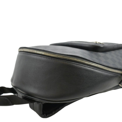 LOUIS VUITTON Josh Damier Graphite Backpack Black