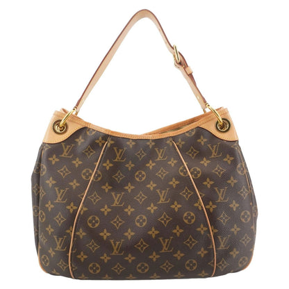 LOUIS VUITTON Galliera PM Monogram Canvas Shoulder Bag Brown