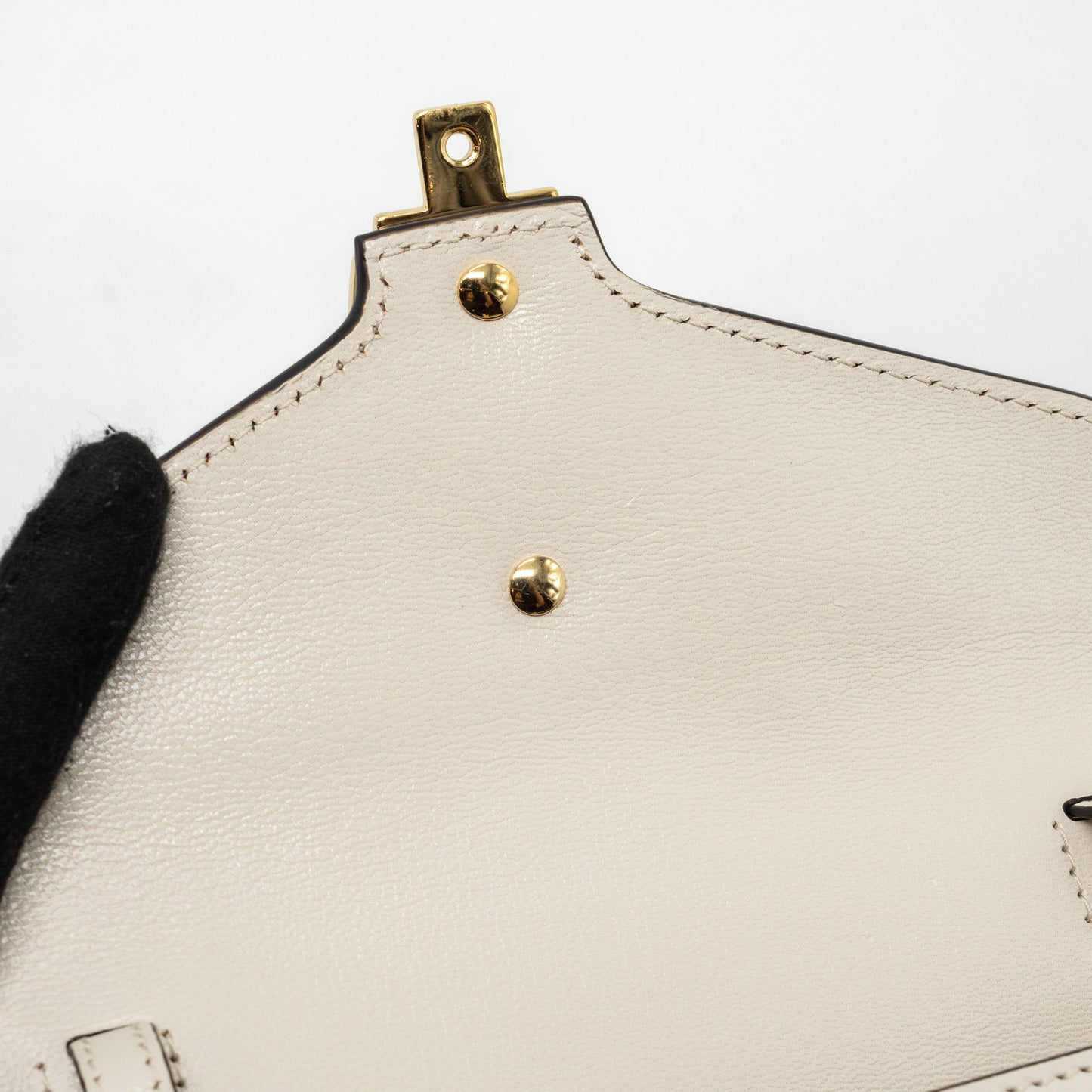 Gucci Sylvie Top Handle Bag Limited Edition leather White