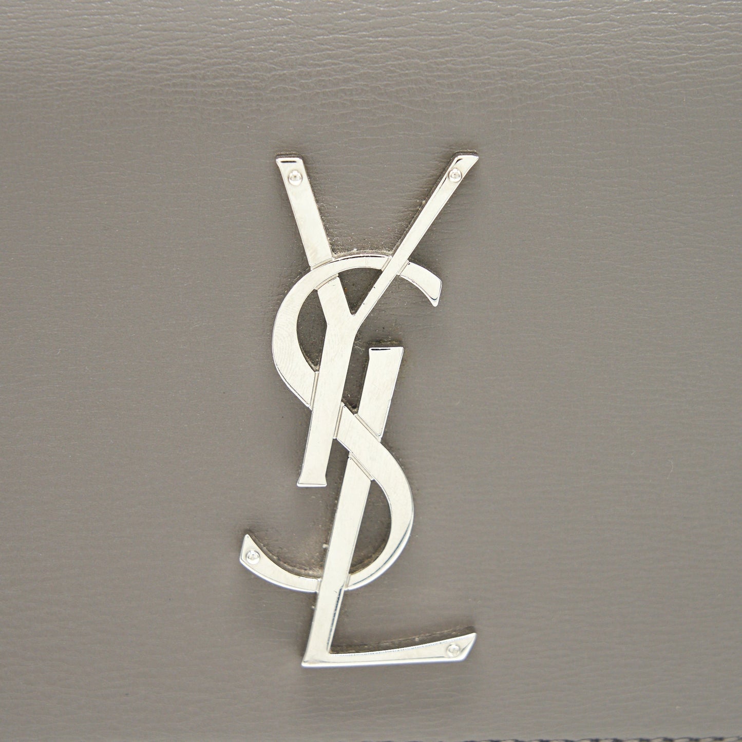 Saint Laurent Sunset Bag Grey SHW