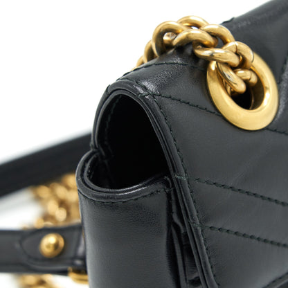 Gucci Mini Marmont Matelasse Bag Black
