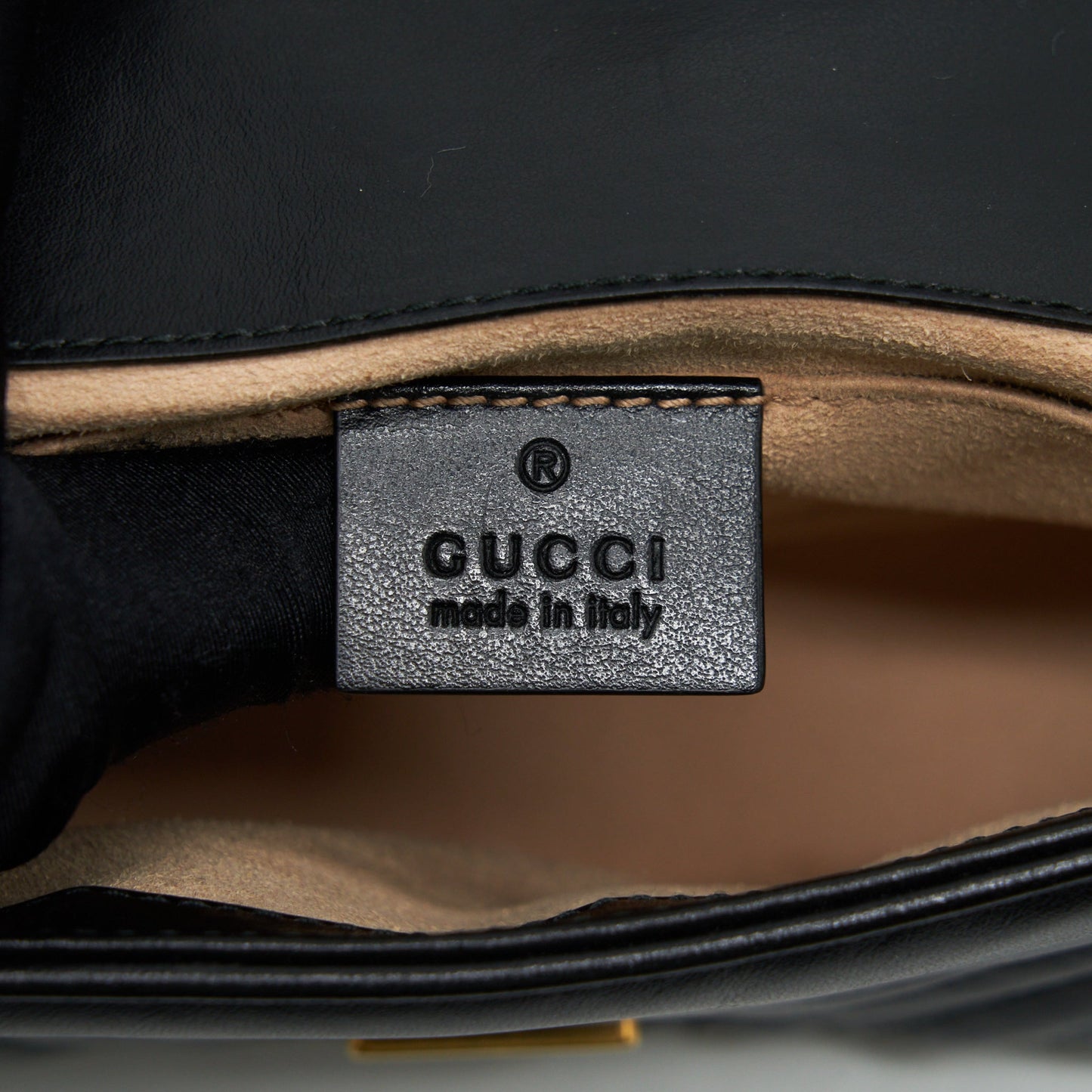 Gucci Mini Marmont Matelasse Bag Black