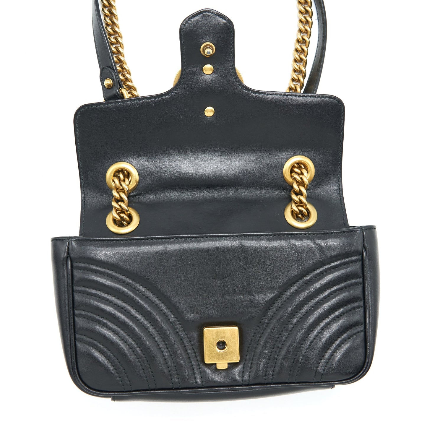 Gucci Mini Marmont Matelasse Bag Black