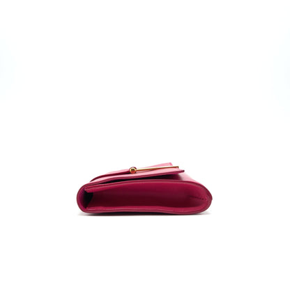 Saint Laurent YSL Clutch in Fuchsia