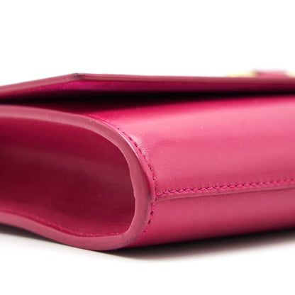 Saint Laurent YSL Clutch in Fuchsia