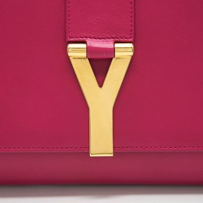 Saint Laurent YSL Clutch in Fuchsia