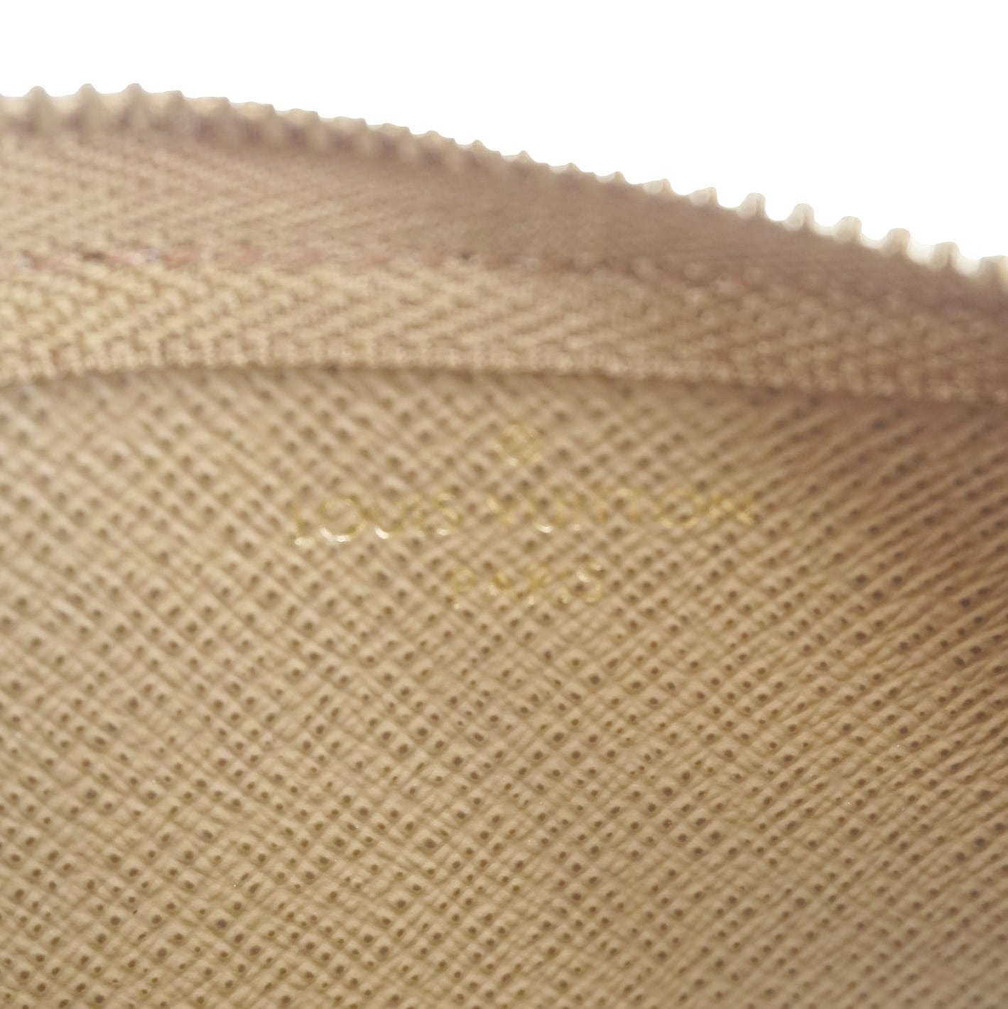 LOUIS VUITTON Metallic Monogram LV Garden Key Pouch Golden