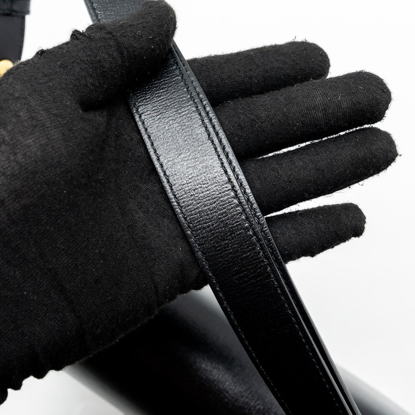 Gucci Horsebit 1955 Shoulder Bag Leather Black
