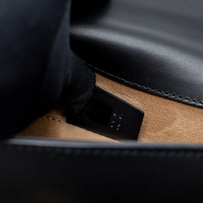 Gucci Mini Sylvie Chain Bag Calfskin Black