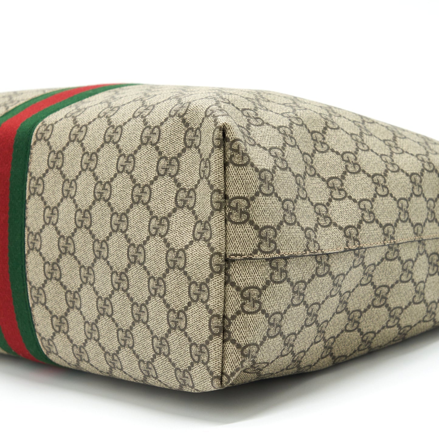 Gucci Shopping Tote Bag GG Supreme Canvas