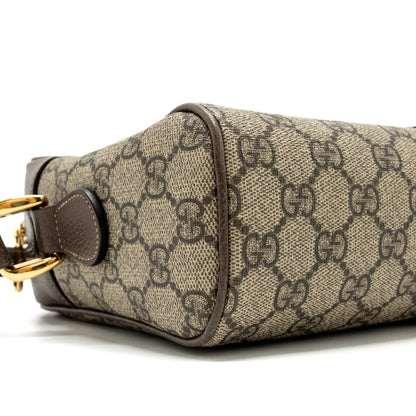 Gucci Ophidia GG supreme zip crossbody bag Canvas / leather
