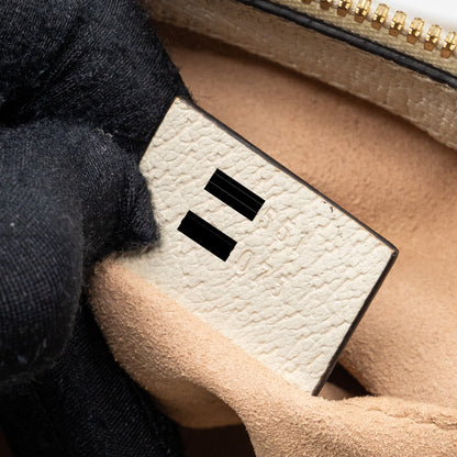 Gucci Ophidia Small Tote Bag Calfskin White/ Multicolour