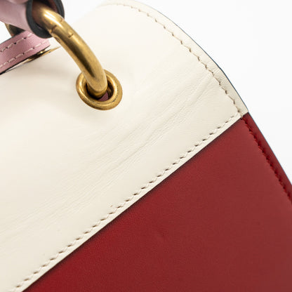 Gucci queen Margaret top handle bag calfskin multicolor