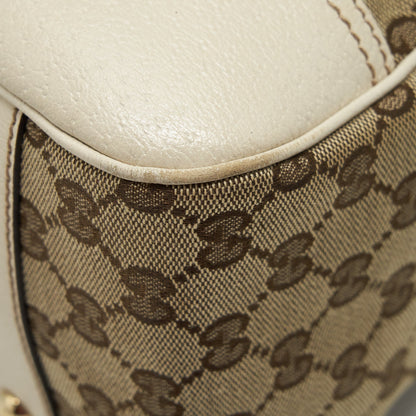 Gucci Princy Tote Bag GG Supreme Canvas/ White