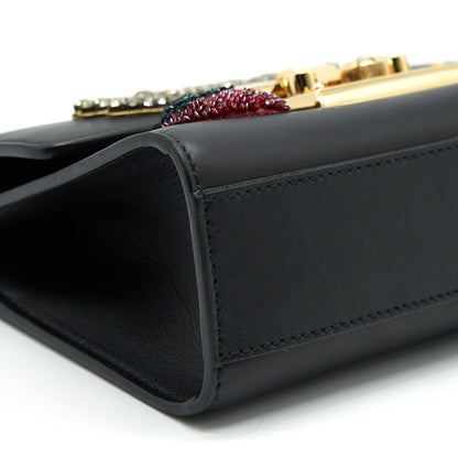 Gucci Limited Edition padlock Chain Bag Black