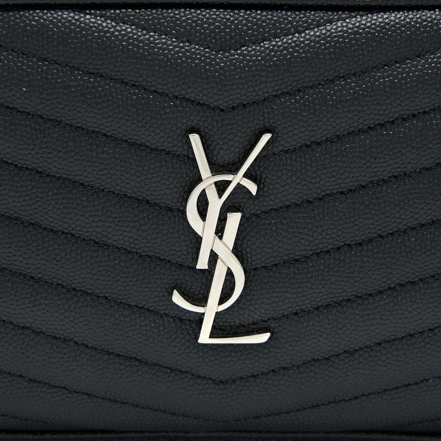 Saint Laurent/YSL Mini Lou Bag Calfskin Black SHW