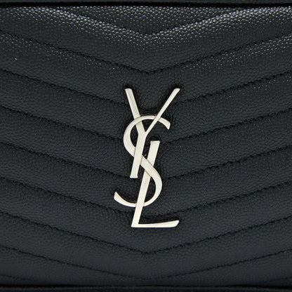 Saint Laurent/YSL Mini Lou Bag Calfskin Black SHW