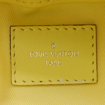 LOUIS VUITTON Saintonge Damier Azur Crossbody Bag White
