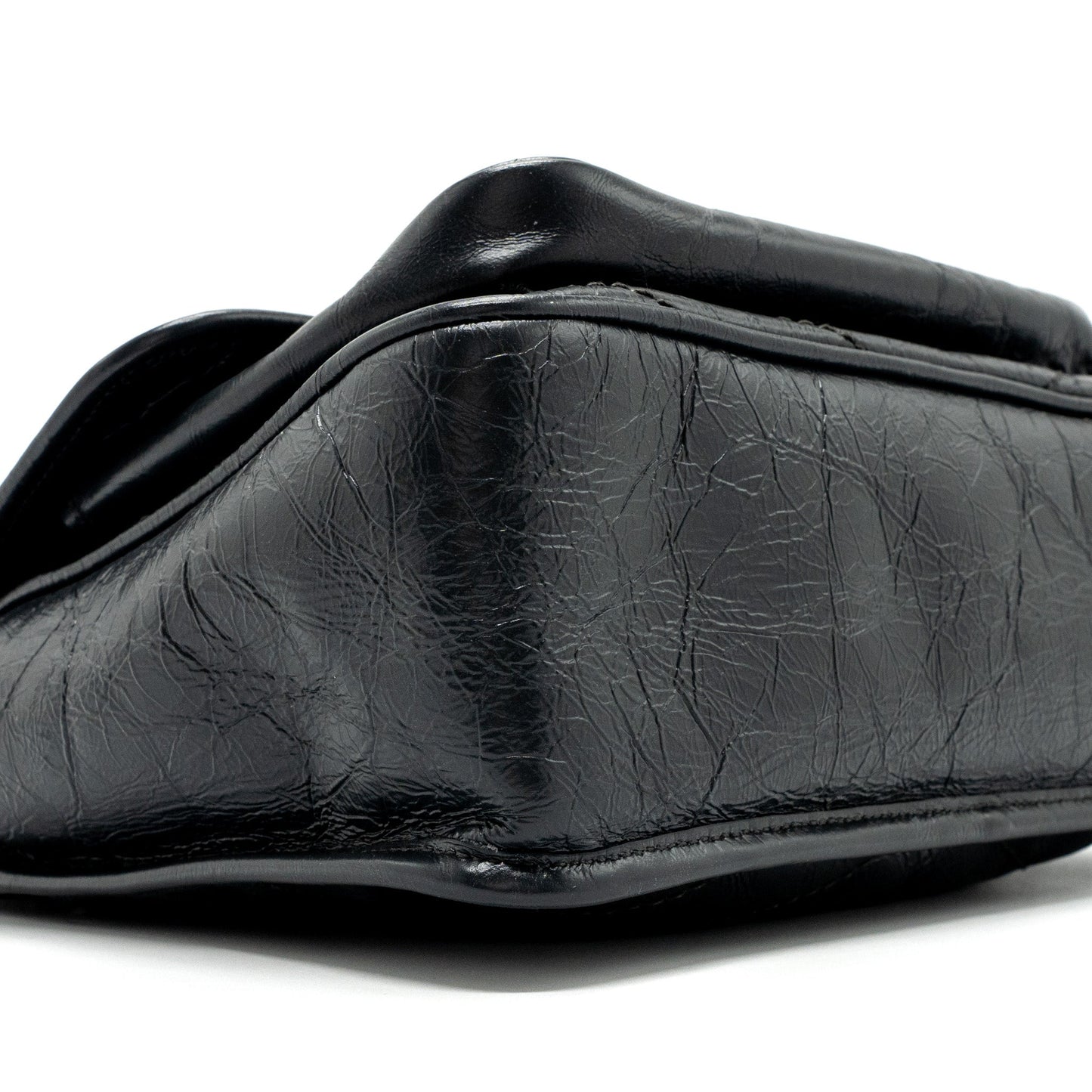 Saint laurent Medium Niki calfskin dark grey SHW