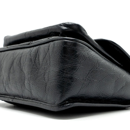 Saint laurent Medium Niki calfskin dark grey SHW