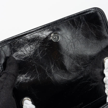 Saint Laurent Niki Baby leather black SHW