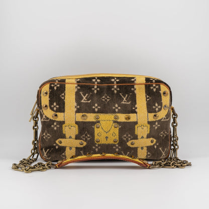 Louis Vuitton TROMPE L'OEIL VELVET HANDBAG