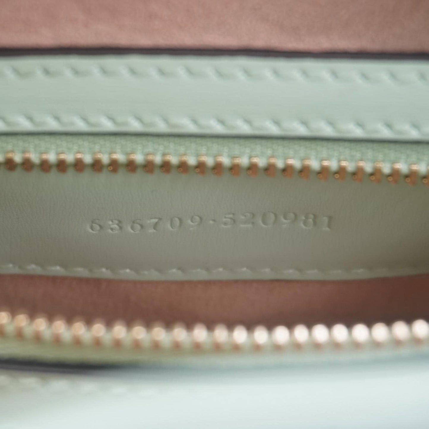 GUCCI Jackie 1961 Small Leather Hobo Bag Sage Mint 636709