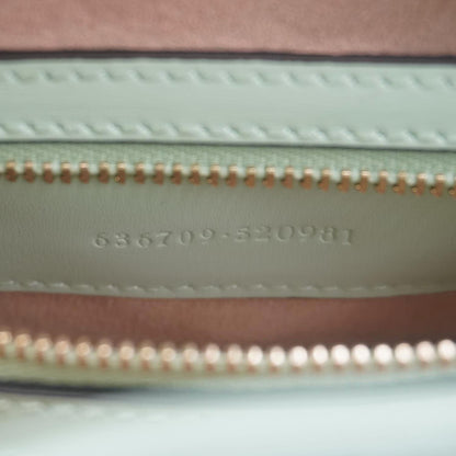 GUCCI Jackie 1961 Small Leather Hobo Bag Sage Mint 636709