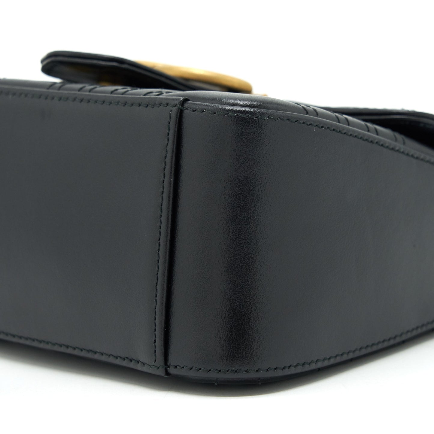 Gucci GG Marmont Mini Top Handle Bag Black