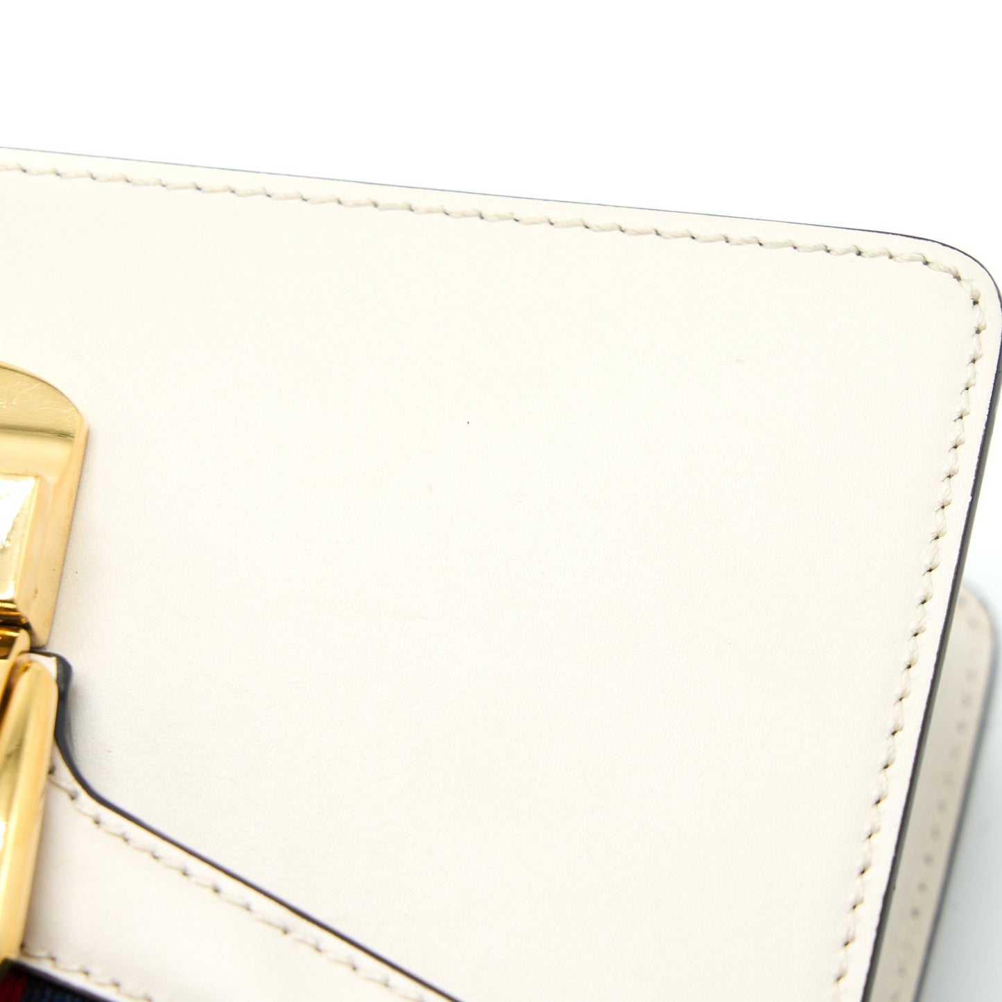 Gucci Mini Sylvia Top Handle Bag White