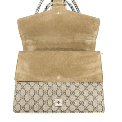 Gucci Dionysus Shoulder Bag GG Supreme Canvas/Suede SHW