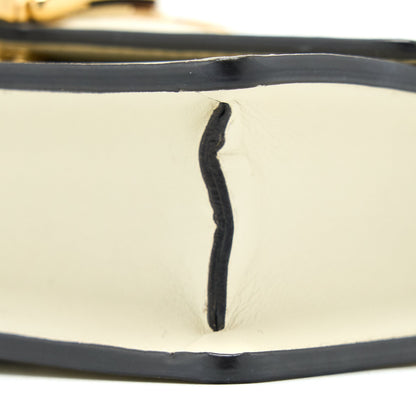 Gucci Sylvie Mini Chain Bag Calfskin White
