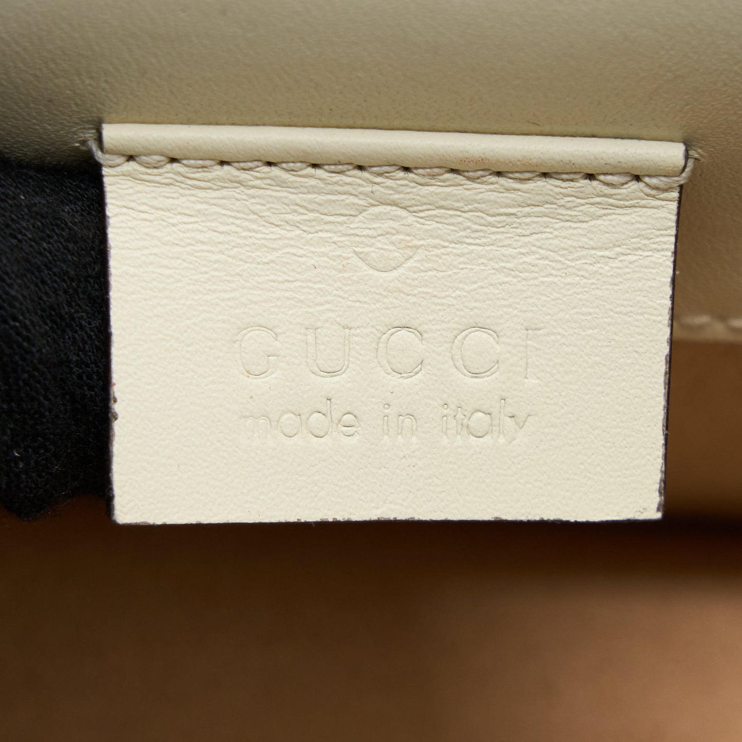 Gucci Sylvie Mini Chain Bag Calfskin White
