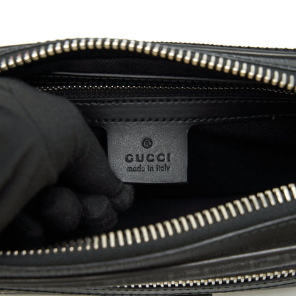 Gucci GG SUPREME/ TIGER BELT BAG BLACK SHW