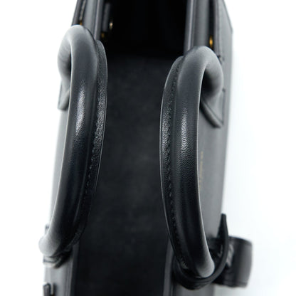 Saint Laurent Sac De Jour Nano Calfskin Black GHW