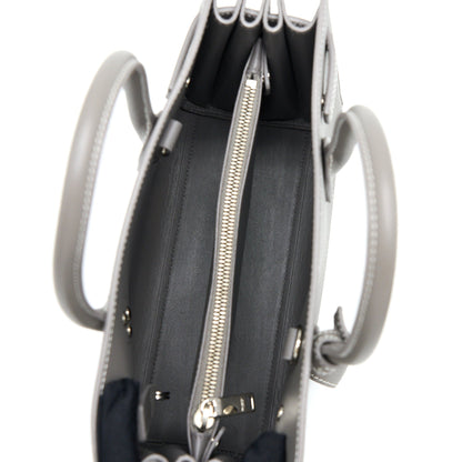 Saint Laurent Baby Sac De Jour Calfskin Grey SHW