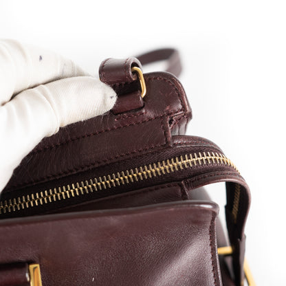 Saint Laurent Small Cabas Bag Brown