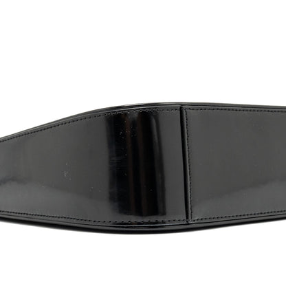 Saint Laurent Le 5 A 7 shiny calfskin black SHW