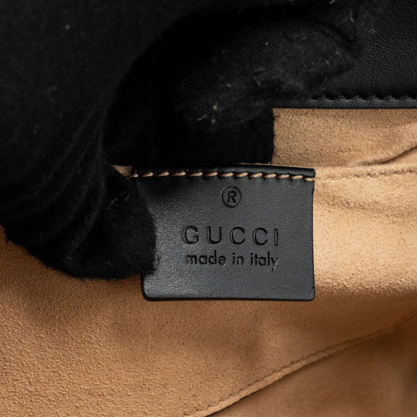 Gucci Small Padlock Chain Bag Calfskin Black